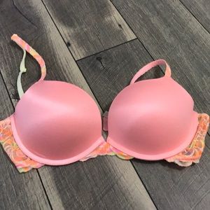 PINK VICTORIA SECRET Push up bra